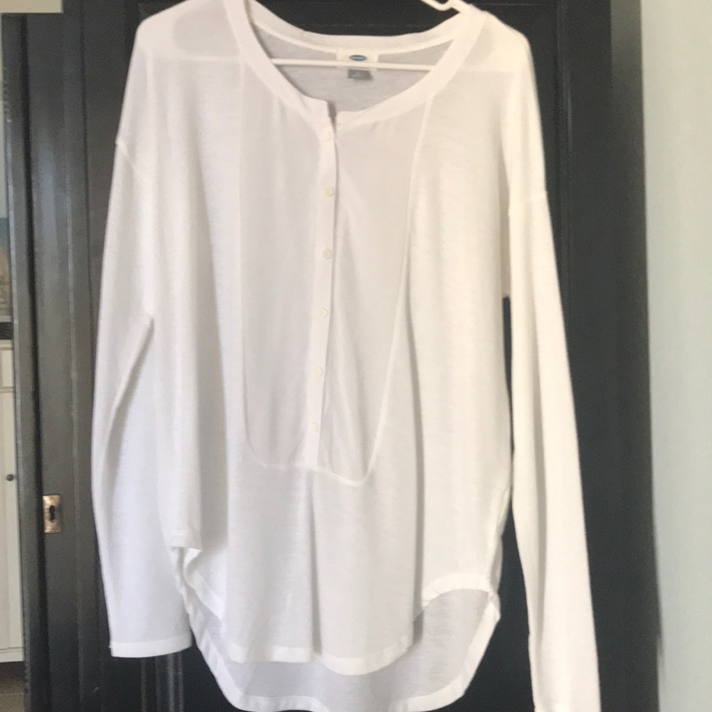 White Old Navy Top